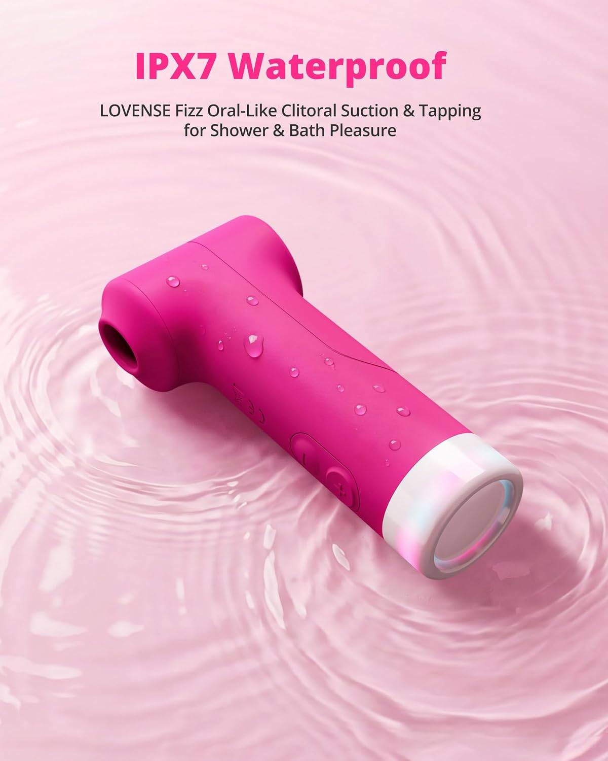 Fizz - Dual-Head Customizable Clitoral Vibrator With Oral-Like Suction & Tapping