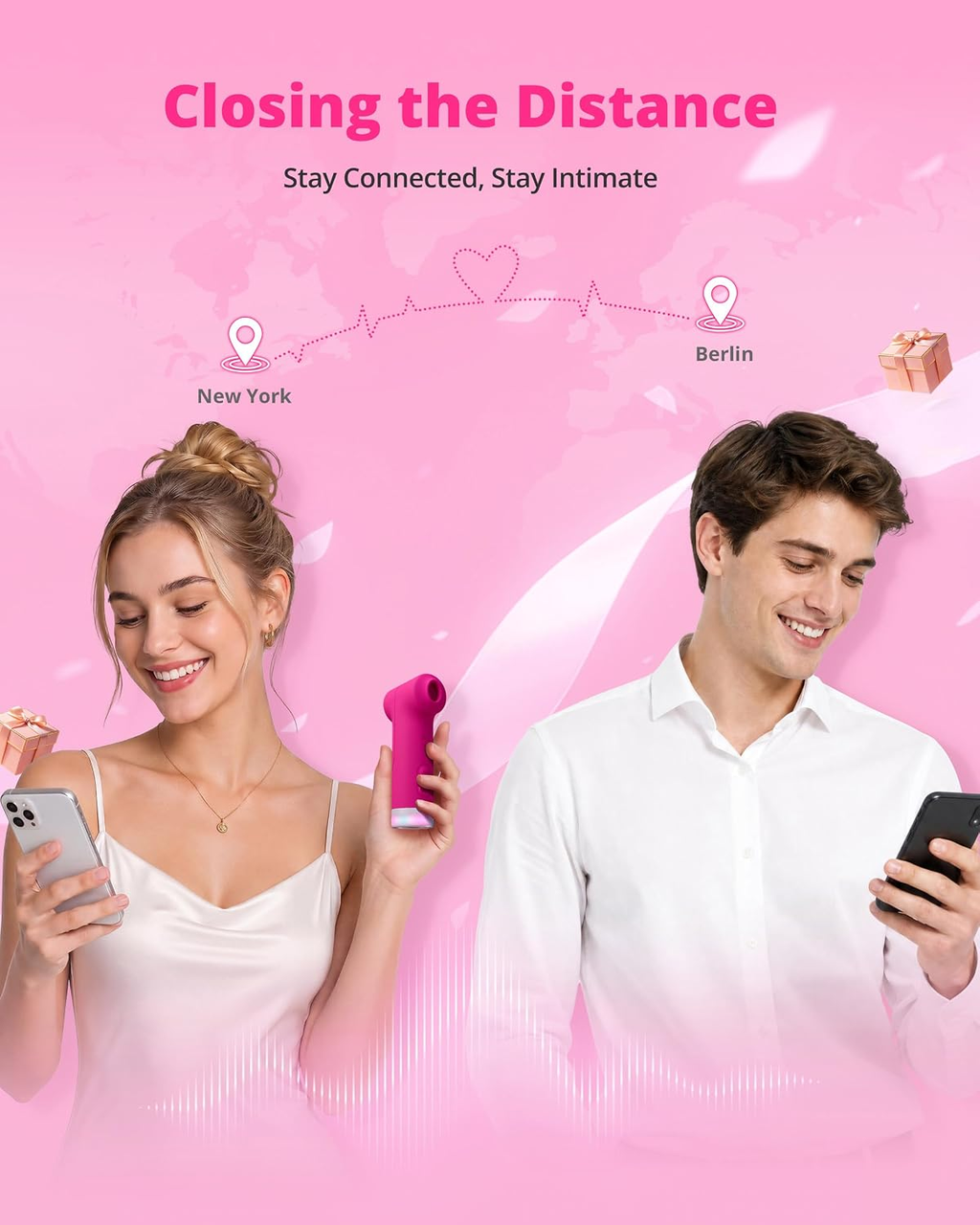 Fizz - Dual-Head Customizable Clitoral Vibrator With Oral-Like Suction & Tapping