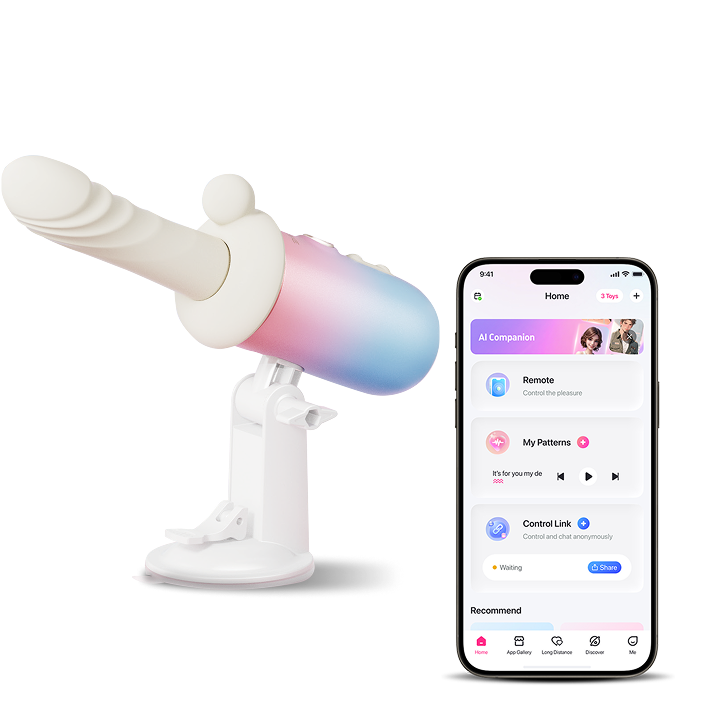Spinel - Thrusting, Vibrating & Heating Dildo Machine